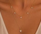 Small Celestial Layer Necklace