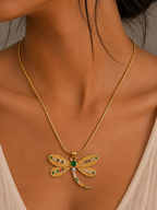 Enchanted Dragonfly Necklace