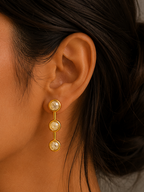 Champagne Cascade Earrings