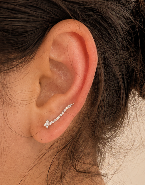 Blossom Grace Ear Climber