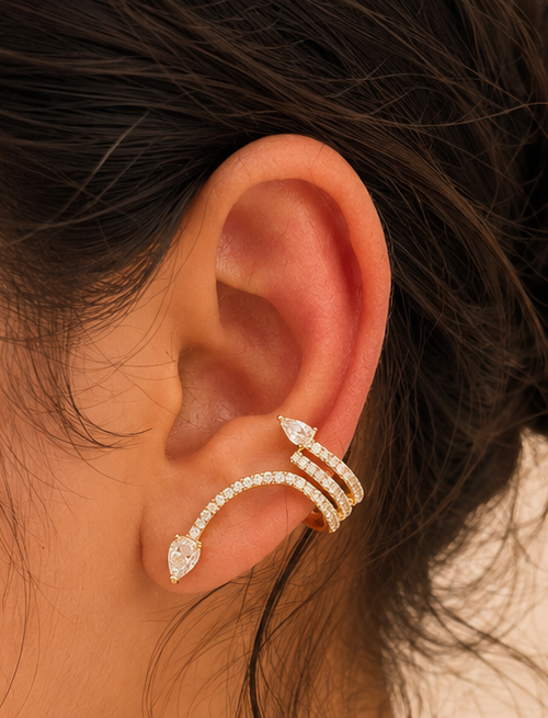 Celestial Drop Ear Cuff