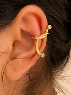 Sculpted Twist Ear Cuff