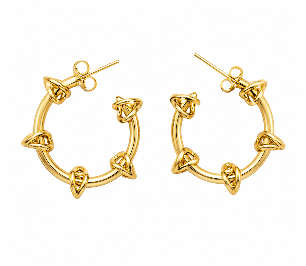 Link Luxe Drop Earrings