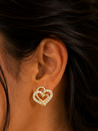 Eternal Hearts Studs