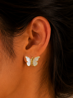 The Lumina Celestial Butterfly Studs