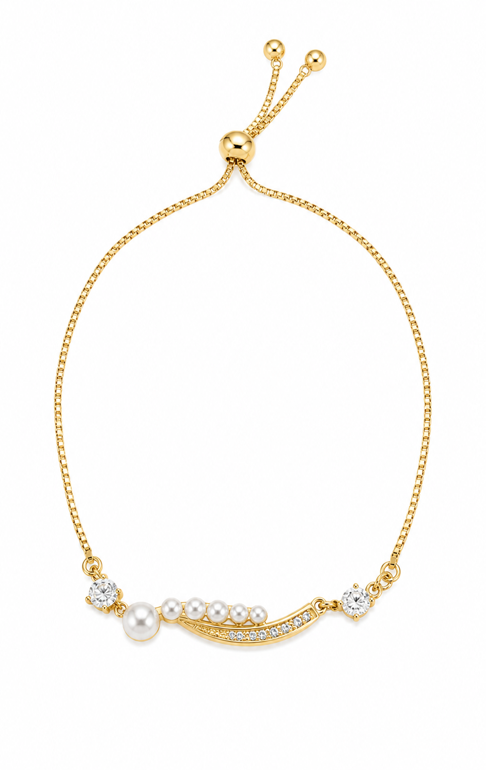 Pearl Grace Drawstring Bracelet