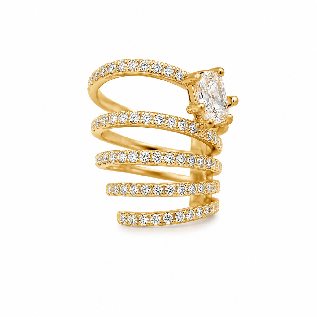 Aurora Spiral Ear Cuff