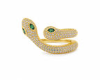 Emerald Serpent Ear Cuff