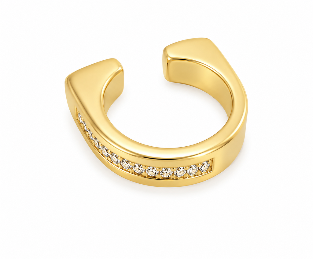 Luna Crystal Ear Cuff