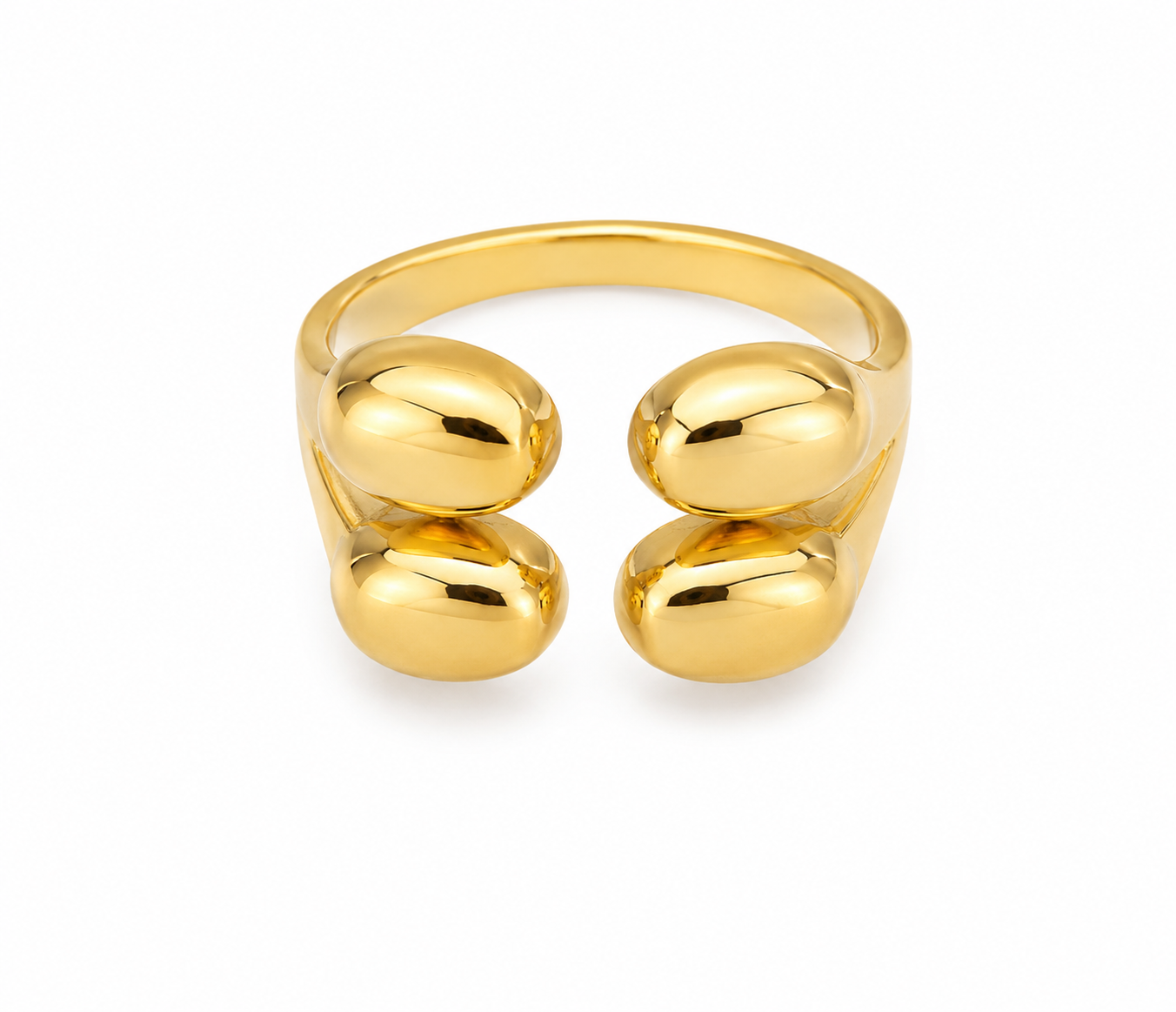 Golden Orbit Ring