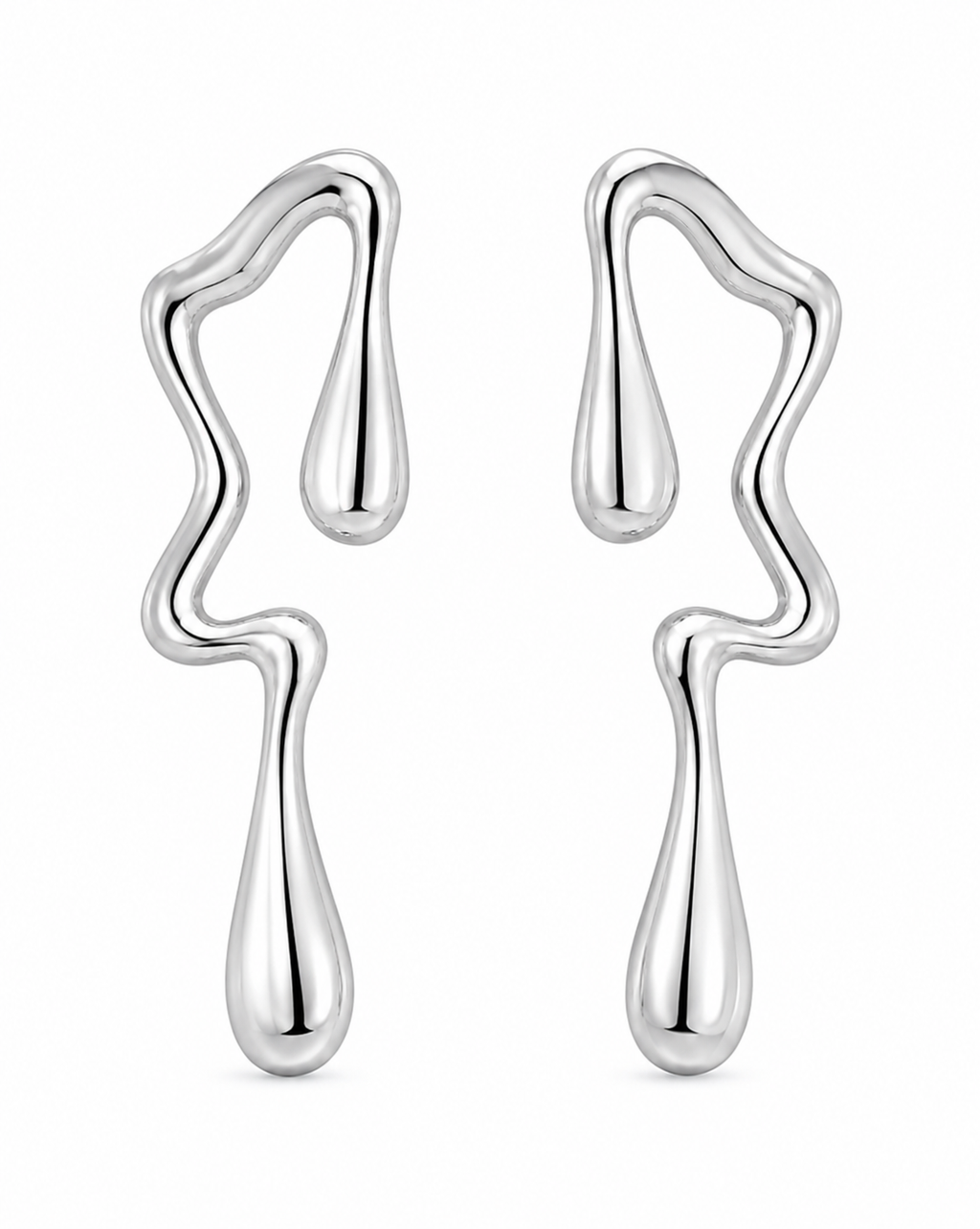 Ripple Drop Earrings