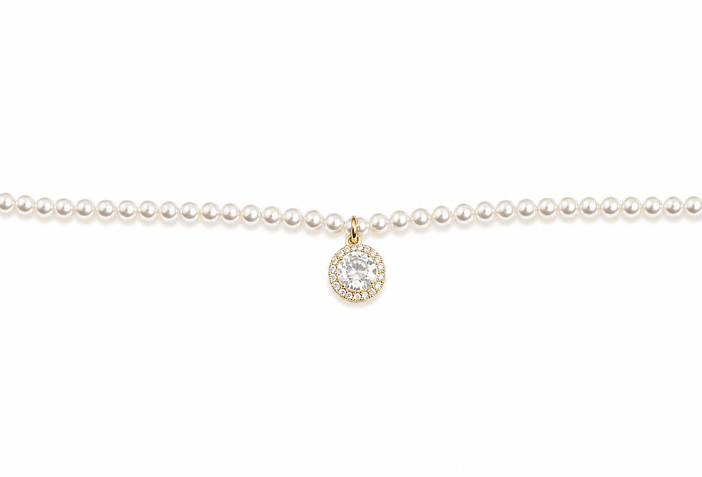 Pearl Halo Necklace