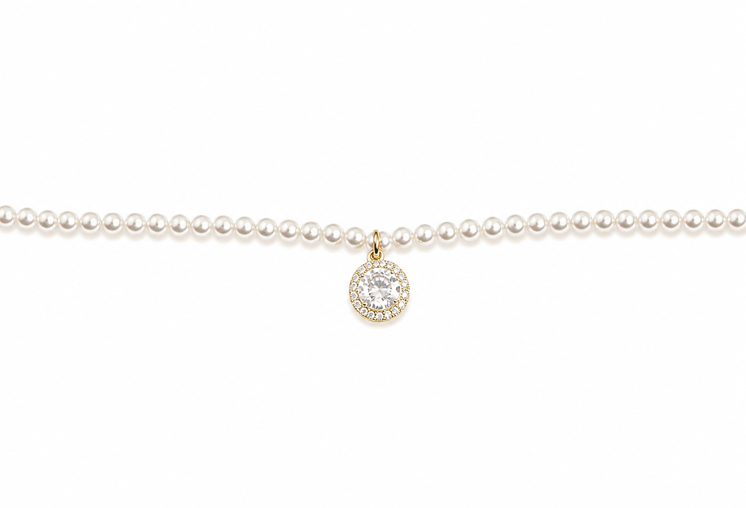 Pearl Halo Necklace