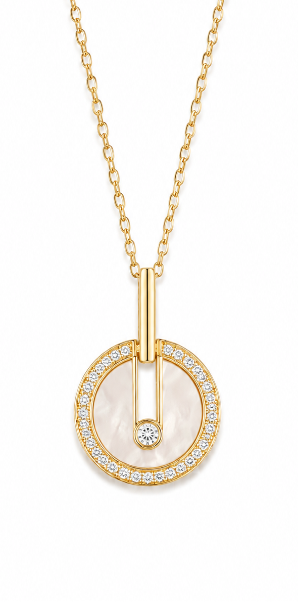 Celeste Mother of Pearl Necklace