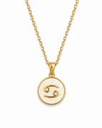 Cancer Zodiac Pendant Necklace