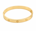 Luxe Screw Bangle (BVBYSIZE)