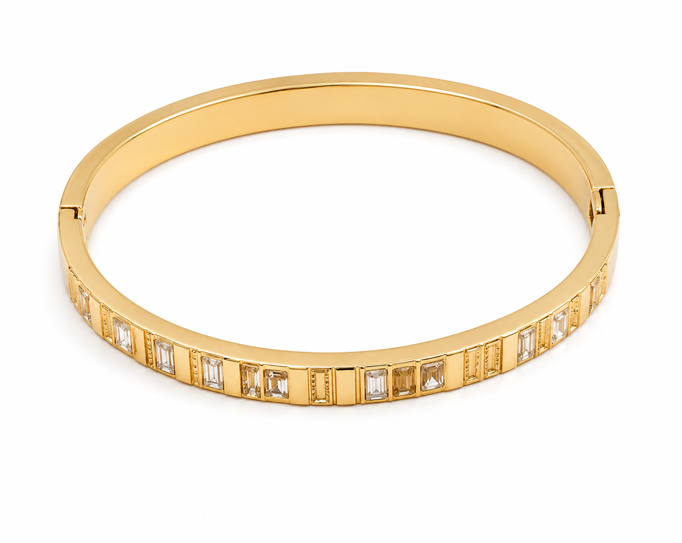 Aurelia Crystal Bangle