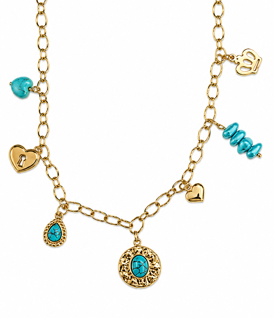 Santorini Charm Necklace