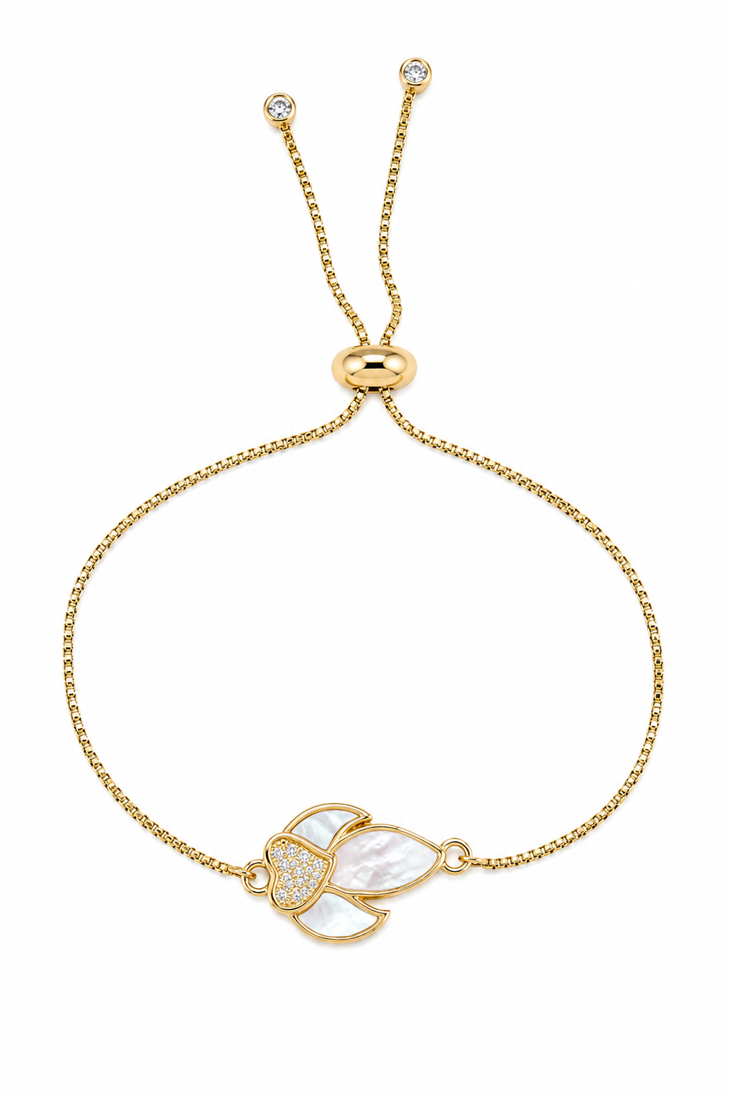 Mother of Pearl Butterfly Bracelet