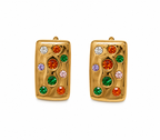 Multicolour Stone Earrings