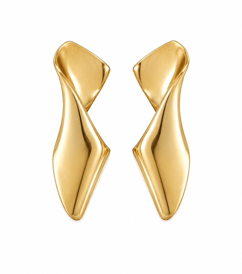Twisted Statement Earrings