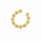 Gold Beaded Ear Cuff