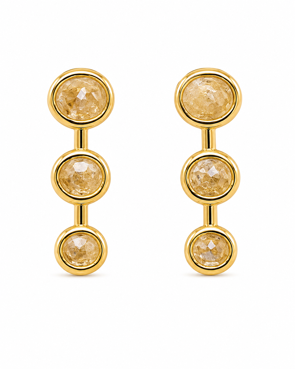 Champagne Cascade Earrings