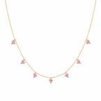 Blush Trinity Necklace