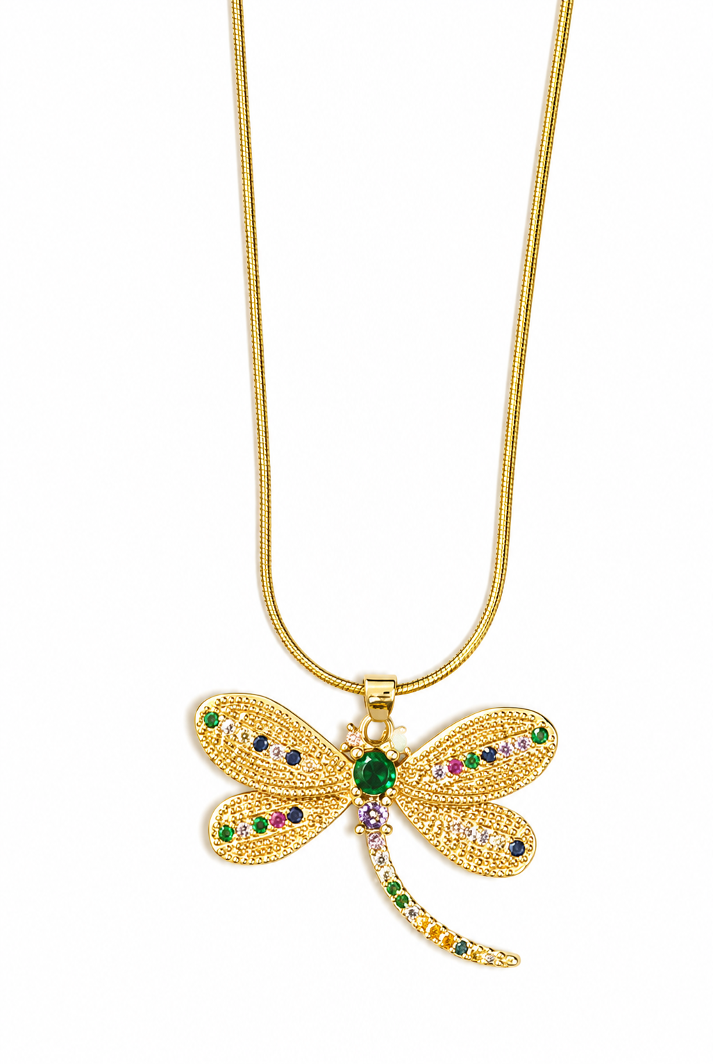 Enchanted Dragonfly Necklace
