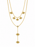 Celestial Guardian Layered Necklace