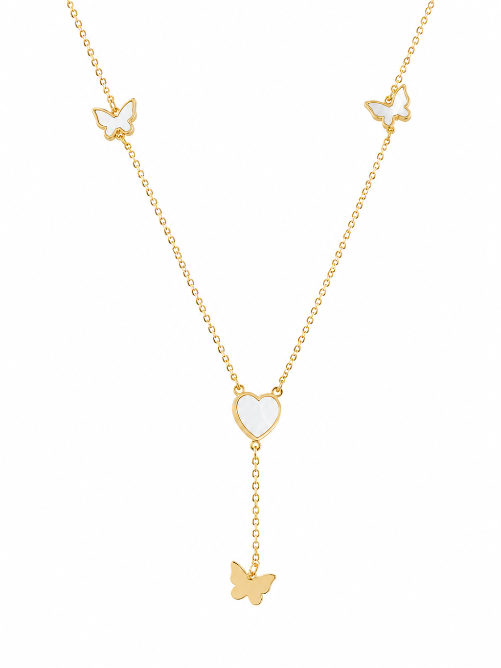 Butterfly Bliss Lariat Necklace