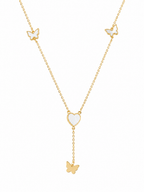 Butterfly Bliss Lariat Necklace