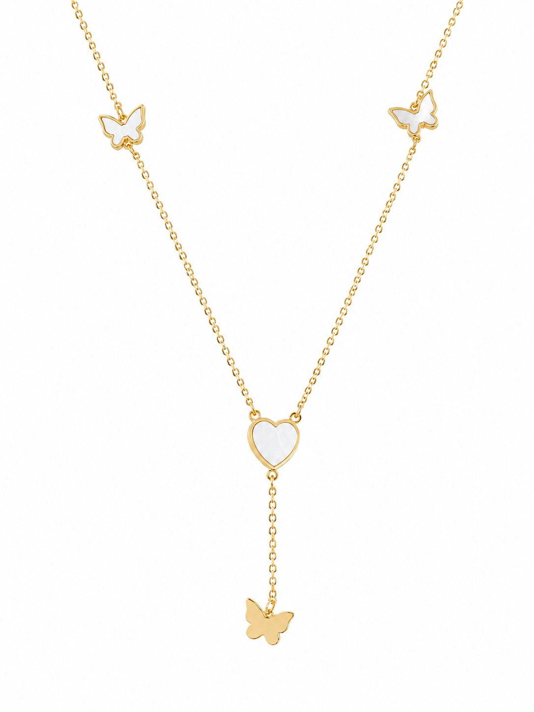 Butterfly Bliss Lariat Necklace