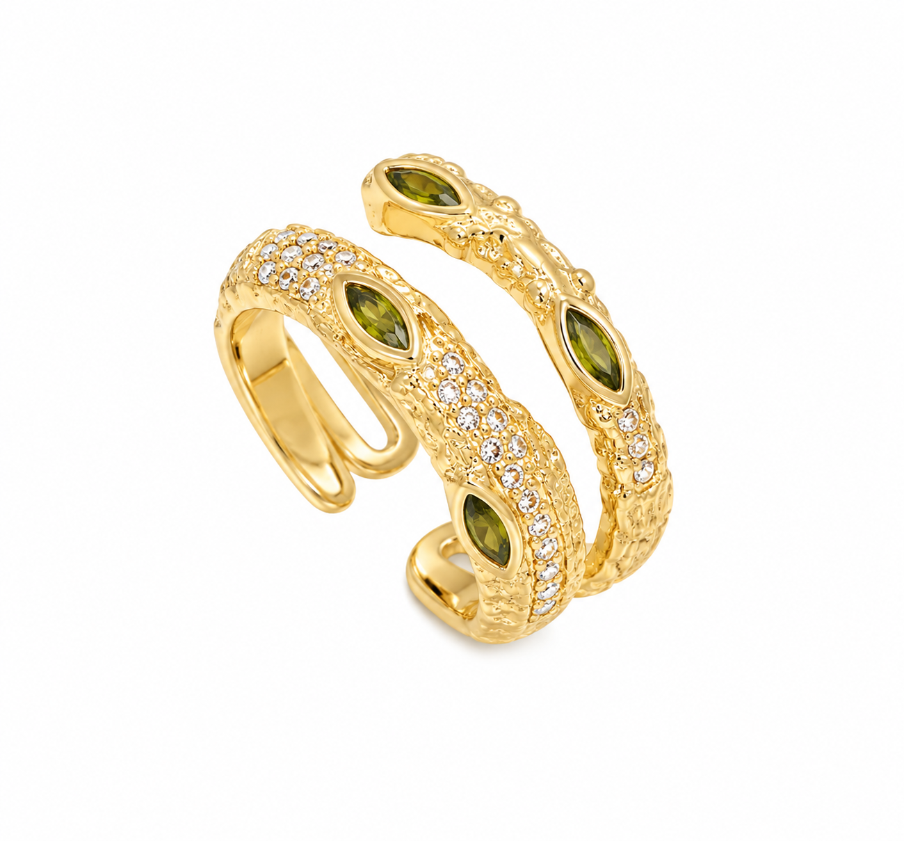 Serpent Luxe Ring