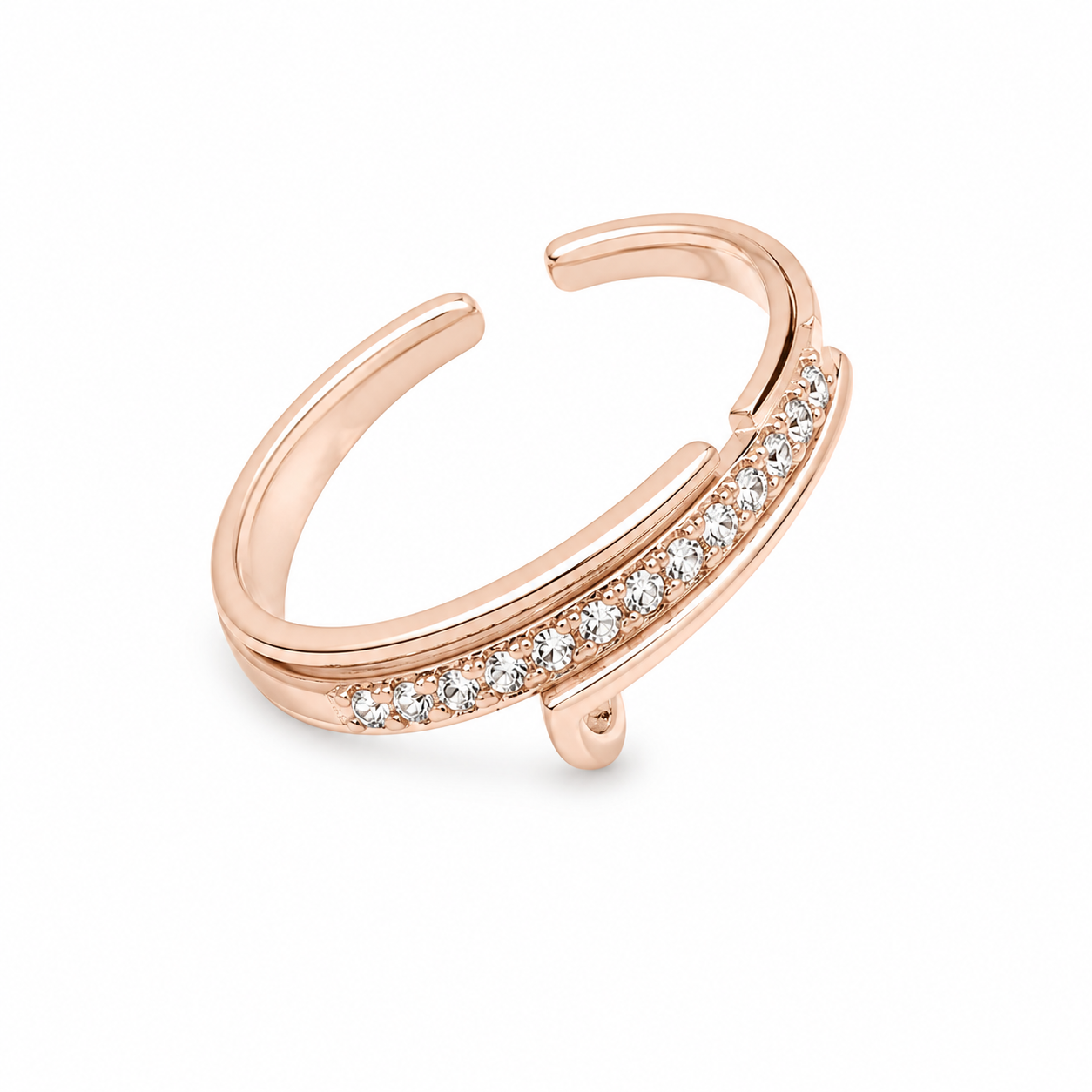 Rosé Radiance Ring