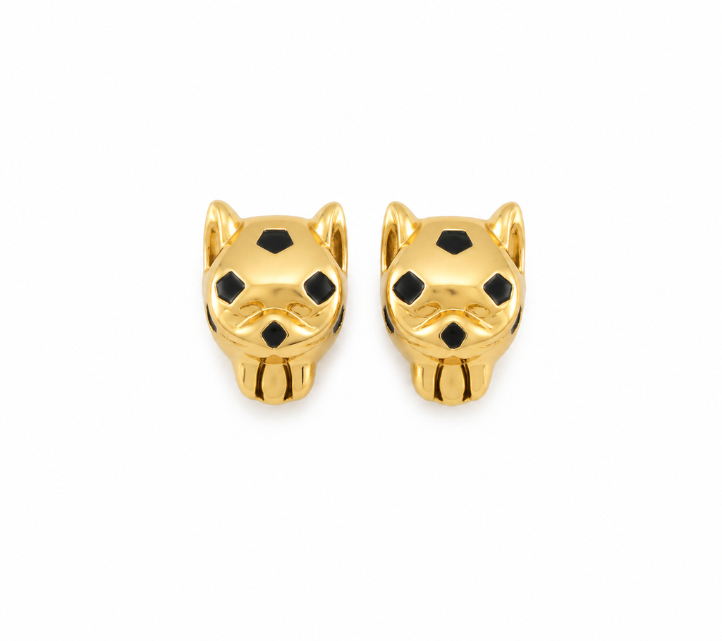 Midnight Panther Studs