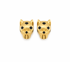 Midnight Panther Studs