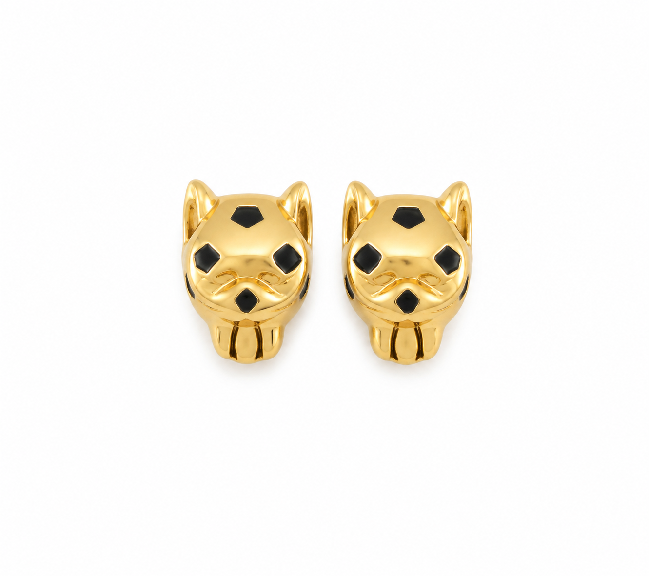Midnight Panther Studs