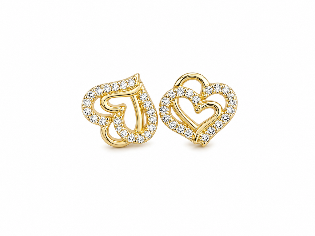 Eternal Hearts Studs