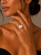 Baroque Pearl Sculptural Ring