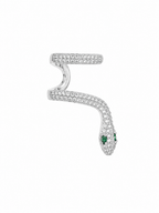 Emerald-Eyed Viper Earcuff