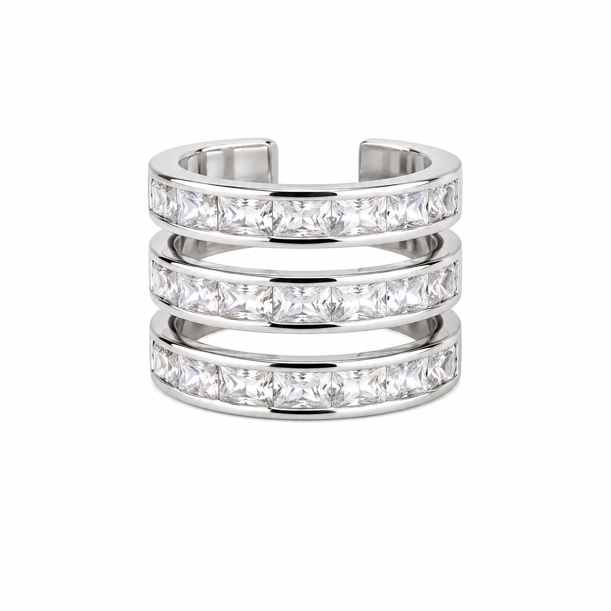 Princess Radiance Ear Cuff (Silver)