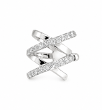 Infinity Cross Ear Cuff