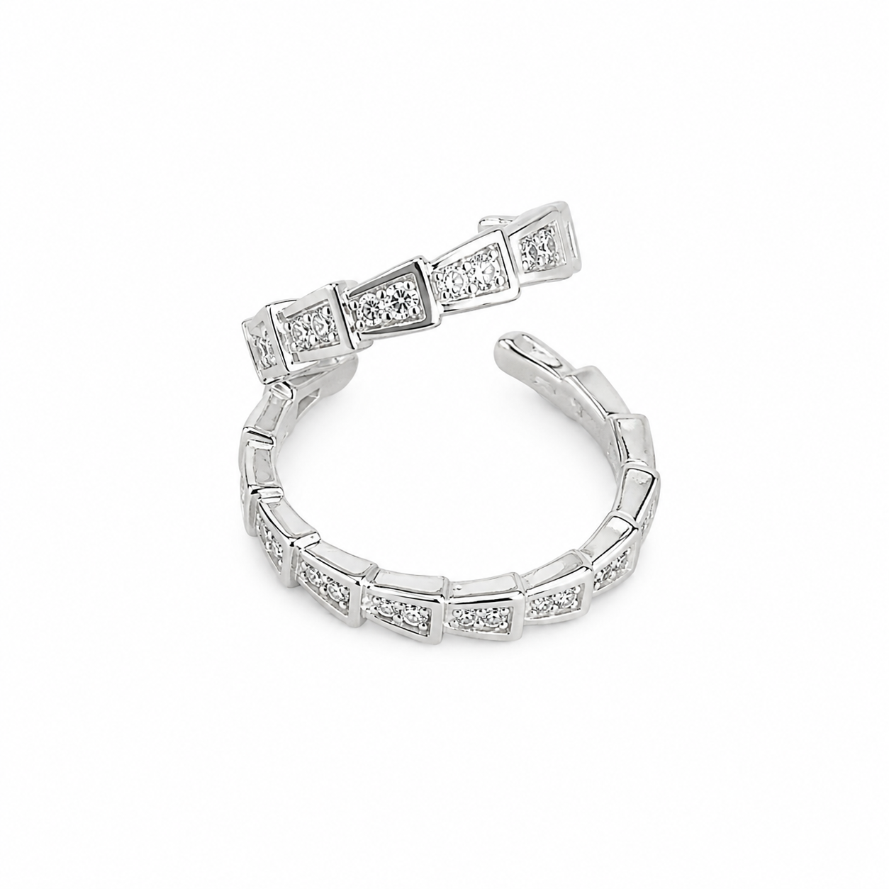 Geometric Spark Ear Cuff