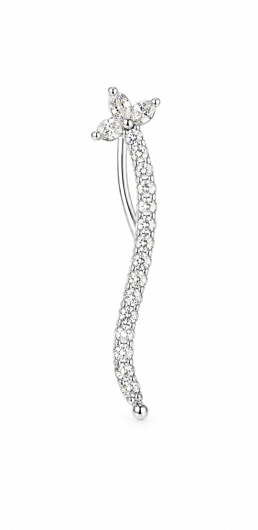 Blossom Grace Ear Climber