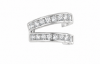 Crystal Cascade Wrap Ear Cuff