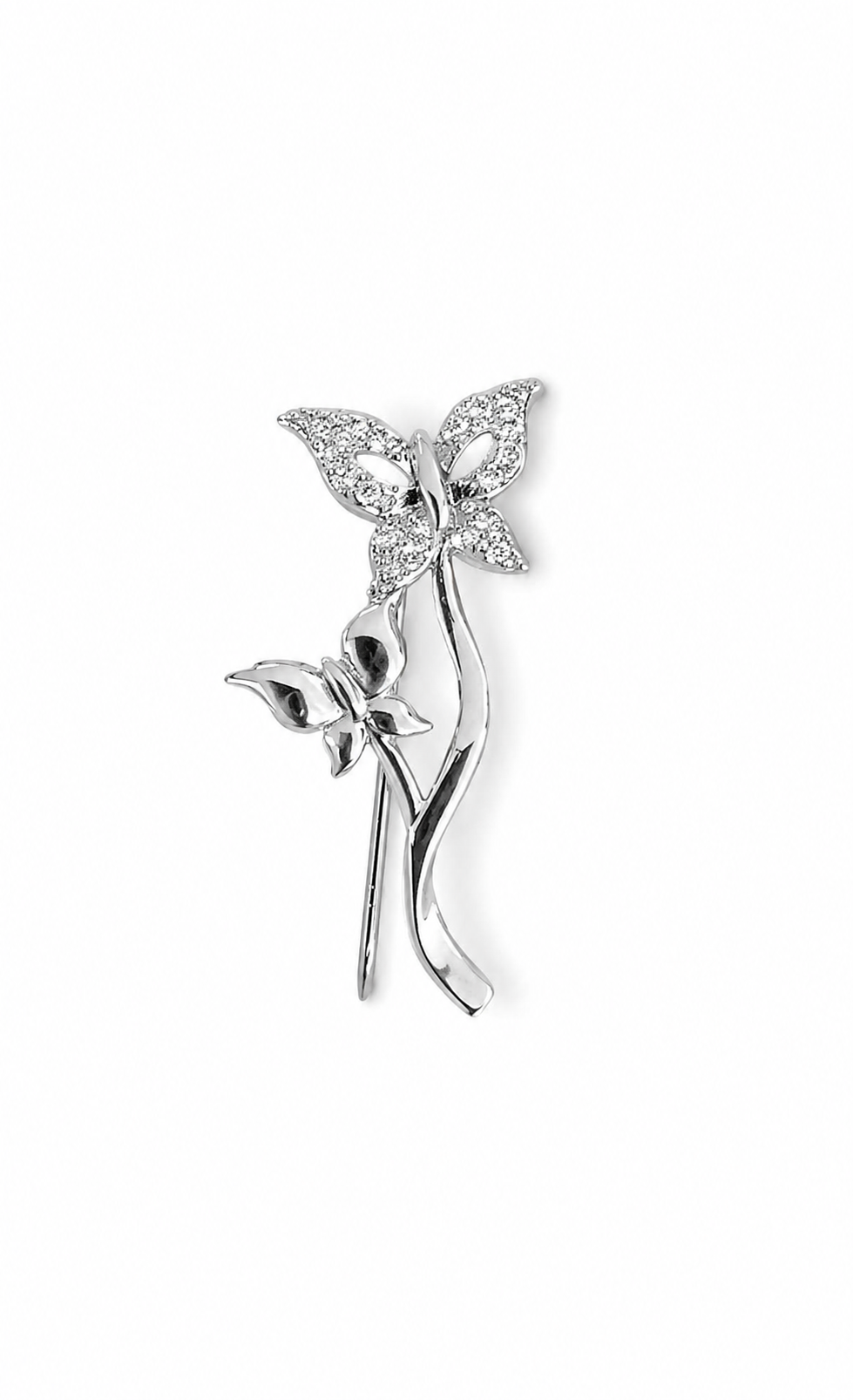 Butterfly Bloom Brooch Ear Cuff