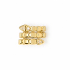 Golden Mosaic Statement Ear Cuff