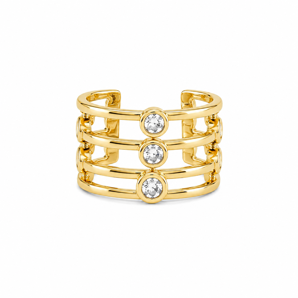 Celestial Orbit Multi-Band Ring (Gold)