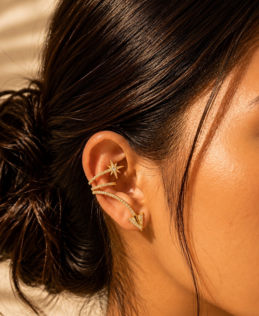 The Comet’s Path Ear Set